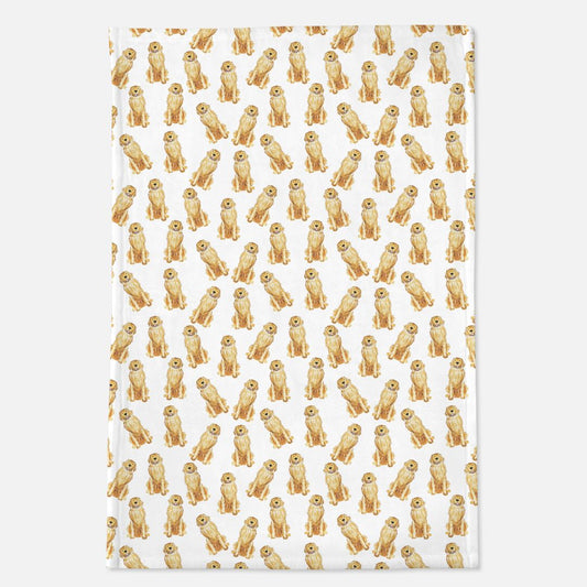 Golden Retriever 40x60 Minky Blanket