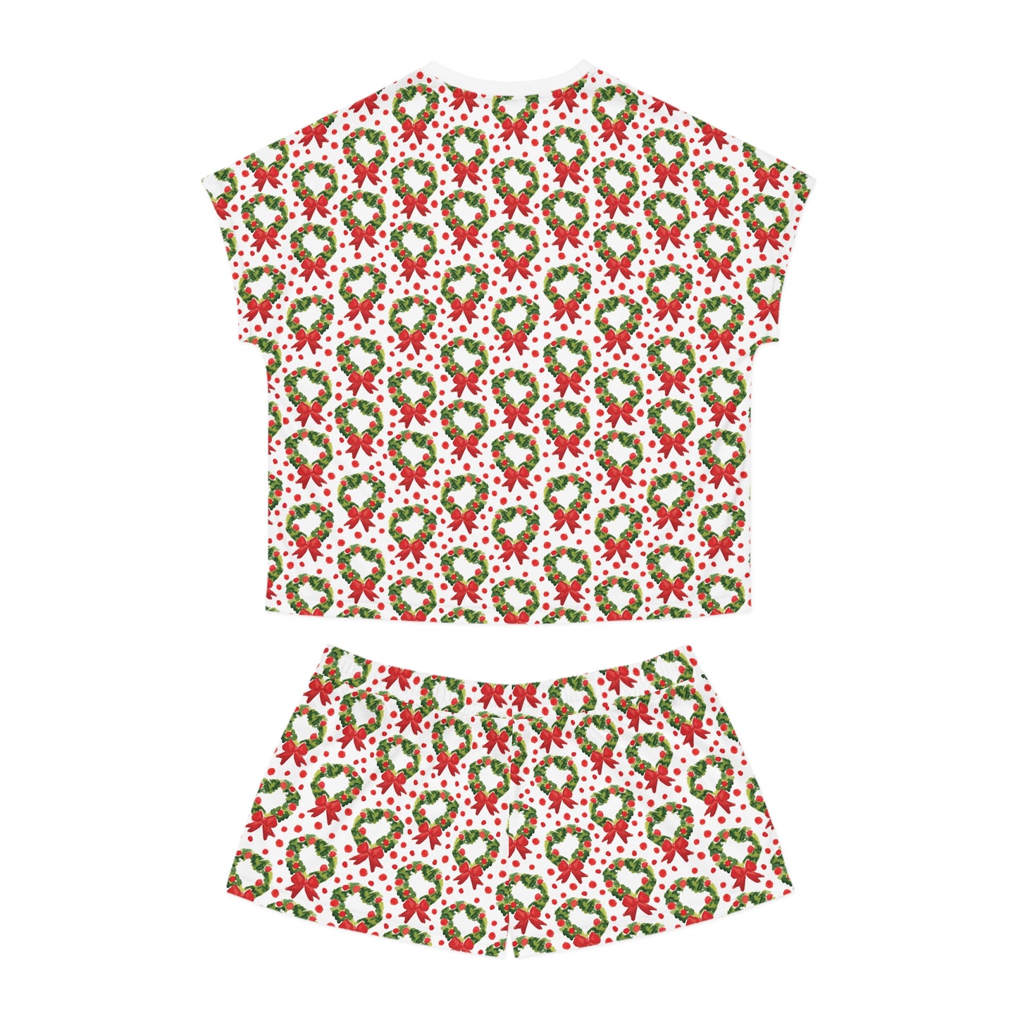 Christmas Wreath Pajama Set