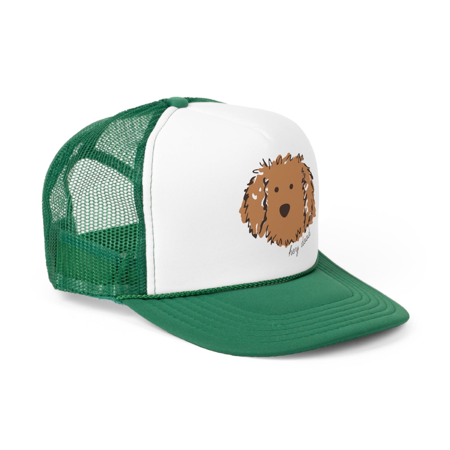Hey Dood Apricot Doodle Trucker Cap