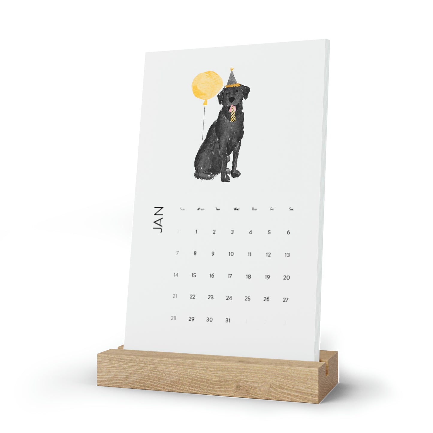 Black Lab 2024 Calendar
