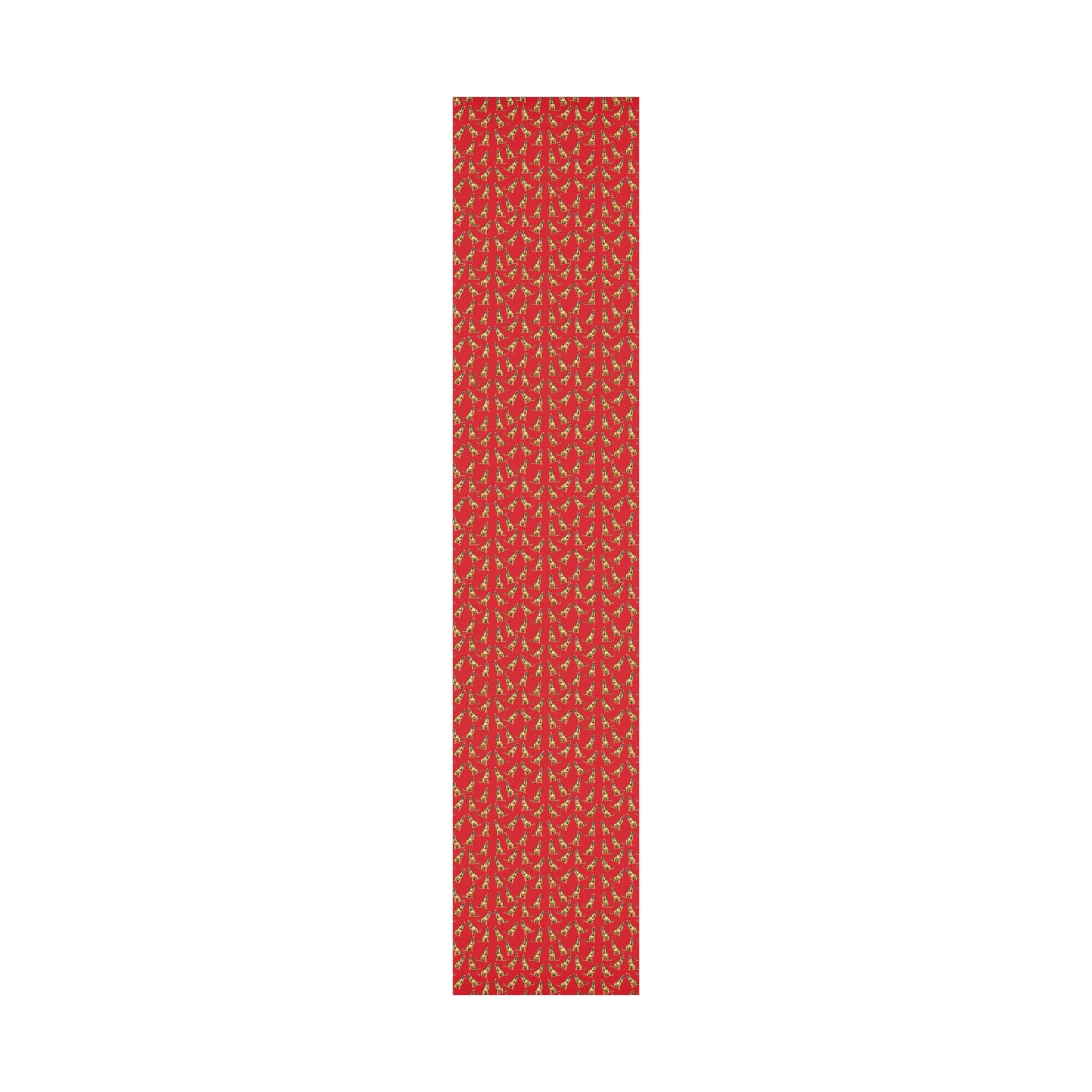 Festive Christmas German Shepherd Gift Wrap - Red