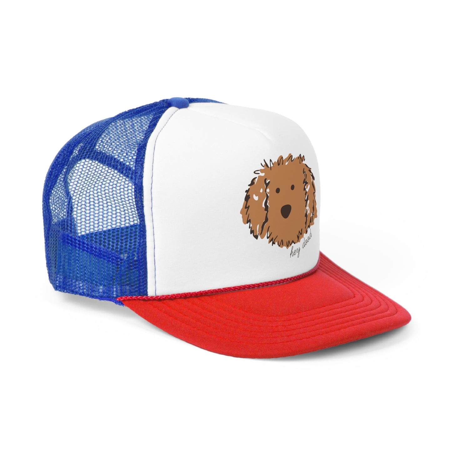Hey Dood Apricot Doodle Trucker Cap