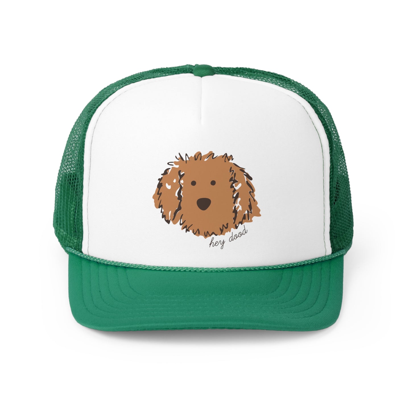 Hey Dood Apricot Doodle Trucker Cap