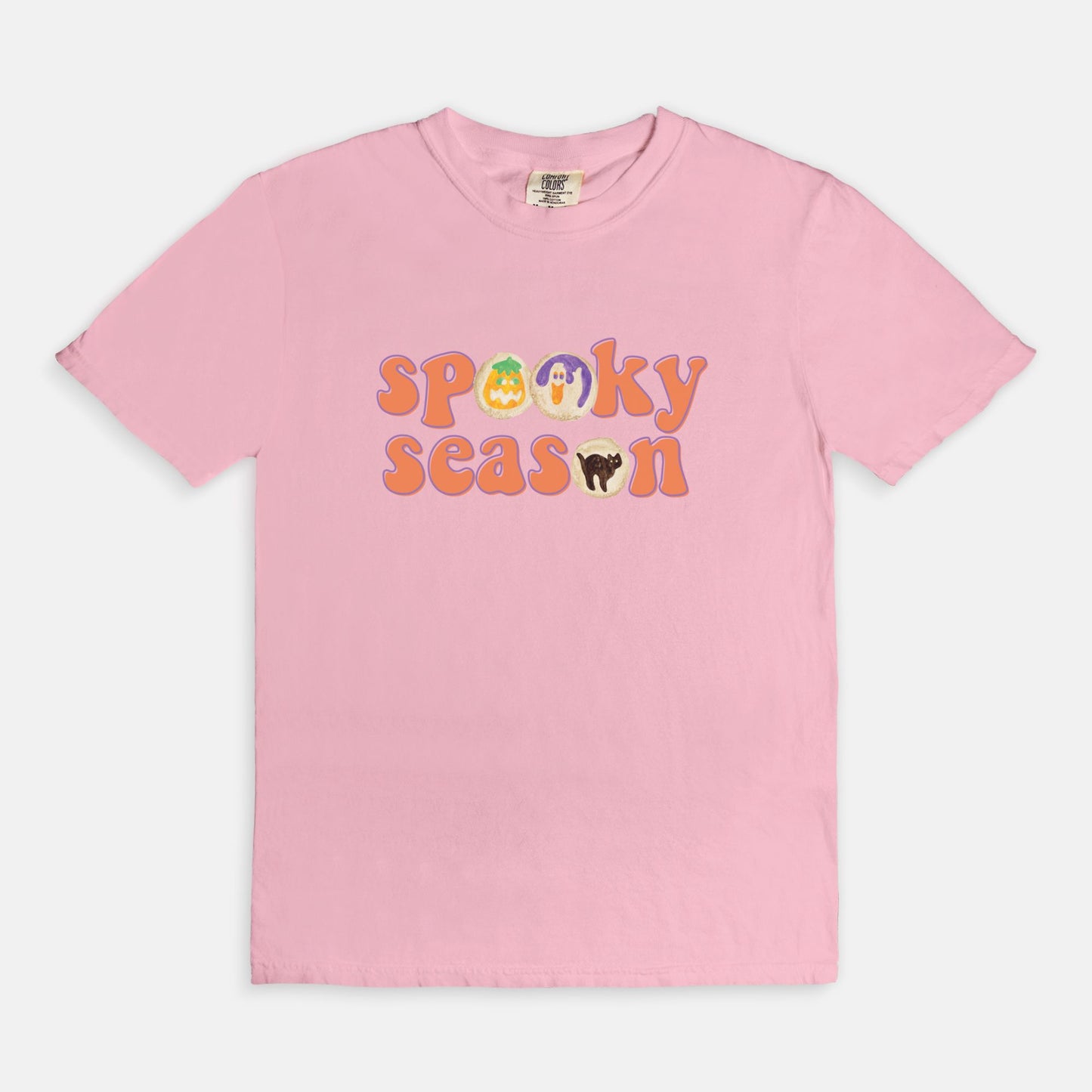 Halloween Spooky Cookie Comfort Color Tee