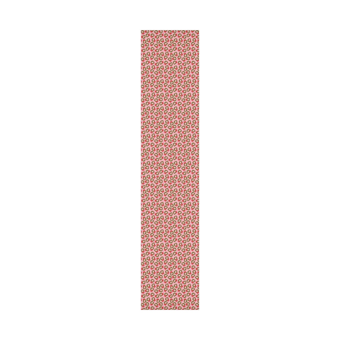 Watercolor Wreath Gift Wrap - Pink