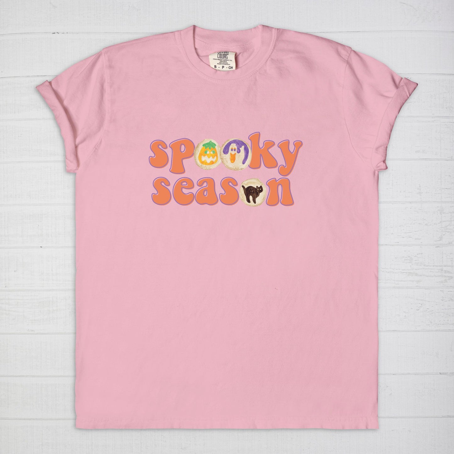 Halloween Spooky Cookie Comfort Color Tee