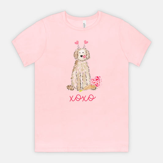 Lovey Cream Doodle Bella Canvas Tee