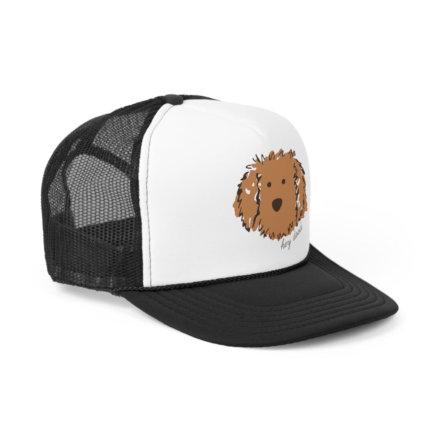 Hey Dood Apricot Doodle Trucker Cap