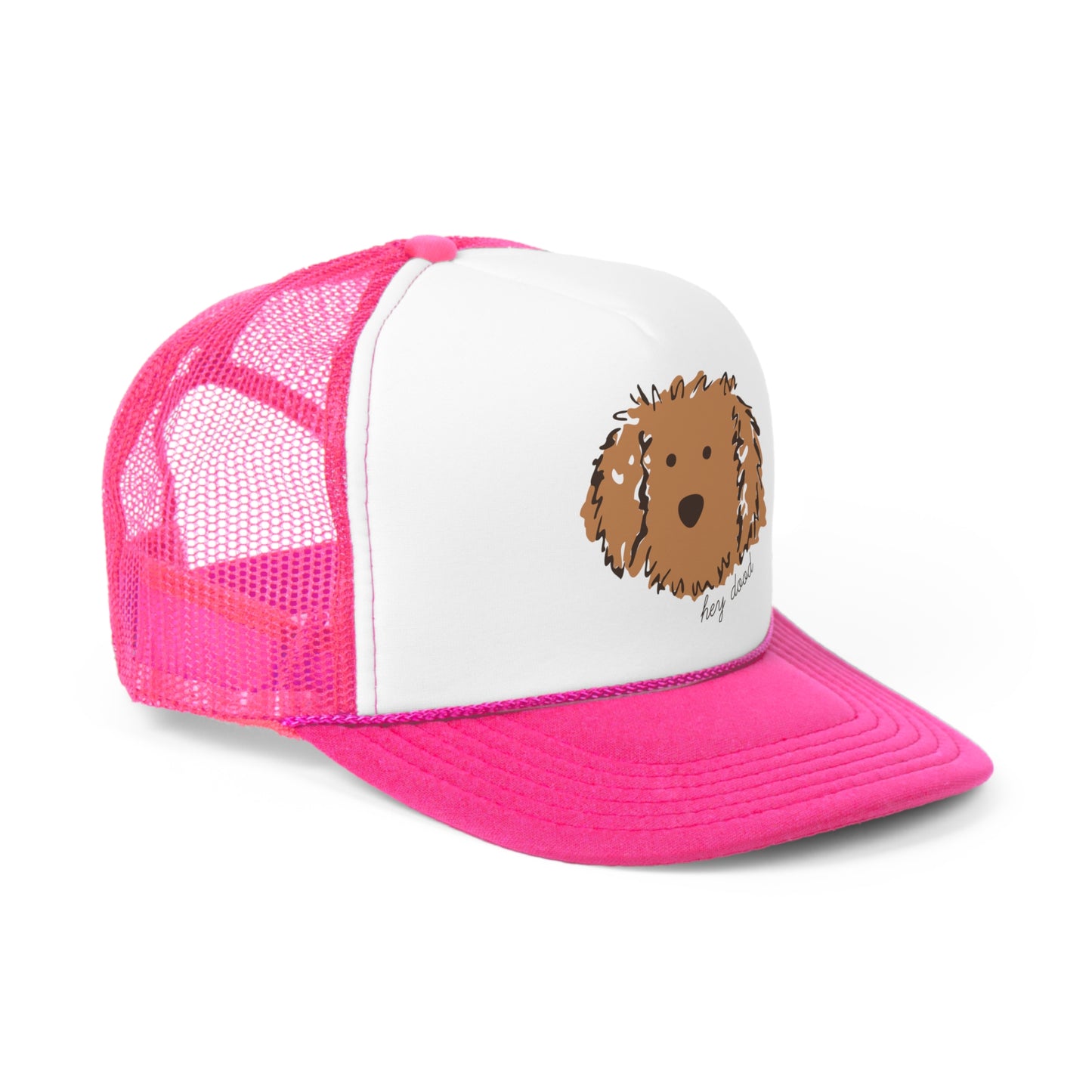 Hey Dood Apricot Doodle Trucker Cap