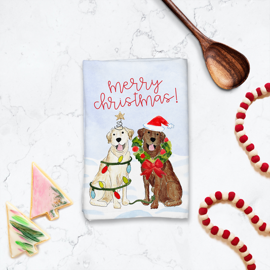 Festive Christmas Mix and Match Pet Hostess Towel