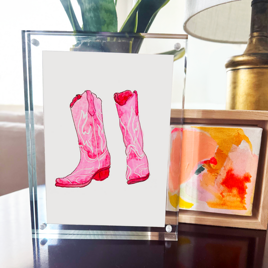 Boot Goofin' Art Print