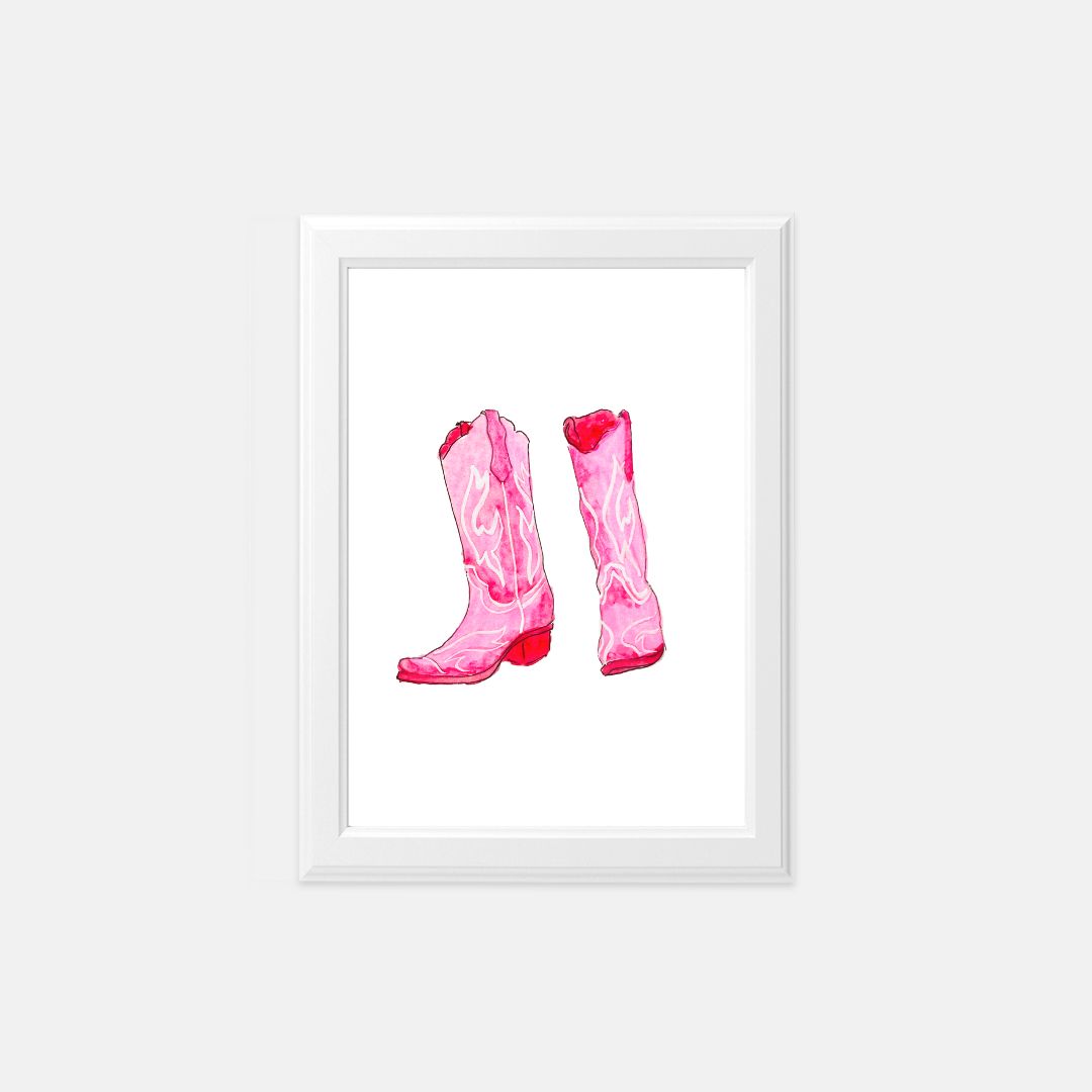 Boot Goofin' Art Print
