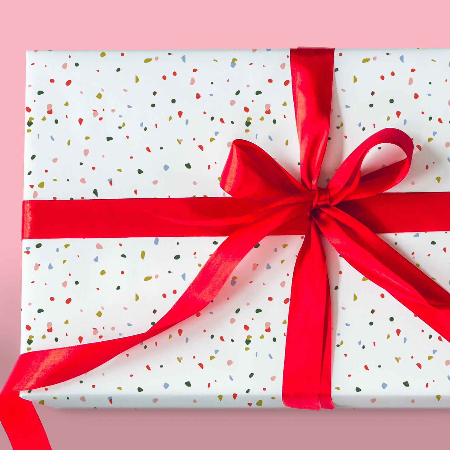 Christmas Confetti Gift Wrap