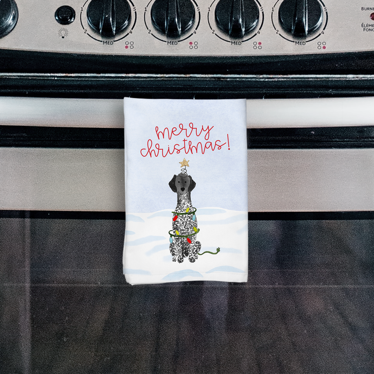 Festive Christmas GSP Hostess Towel