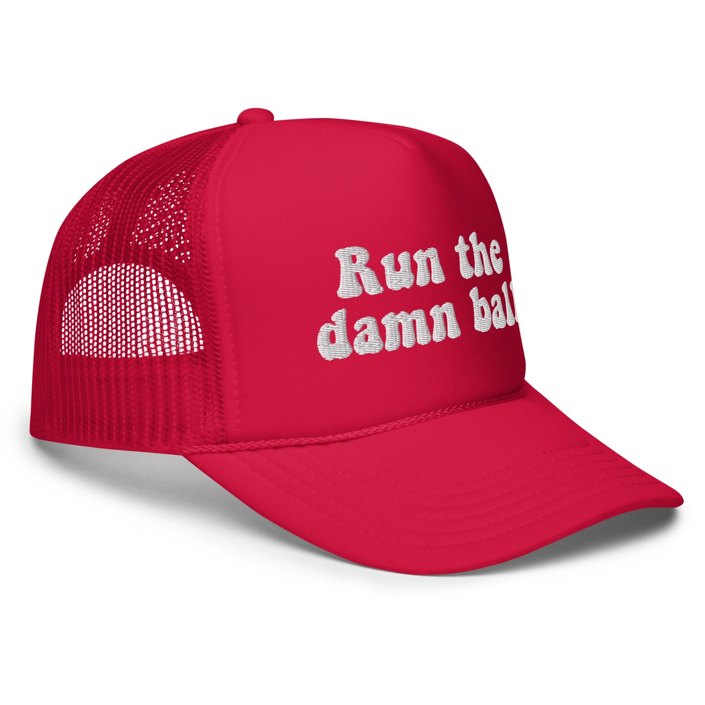 Run the Ball Football Trucker Hat
