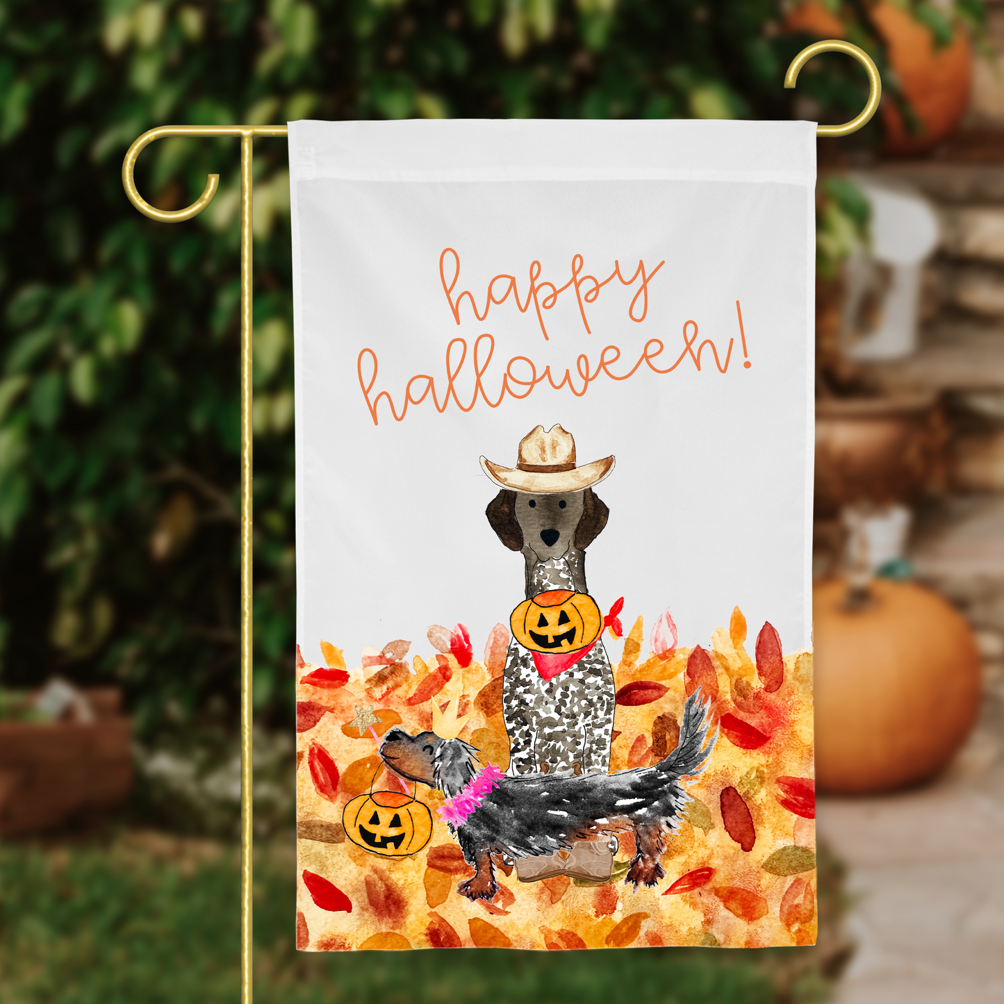 Spooky Halloween Mix and Match Pet Garden Flag