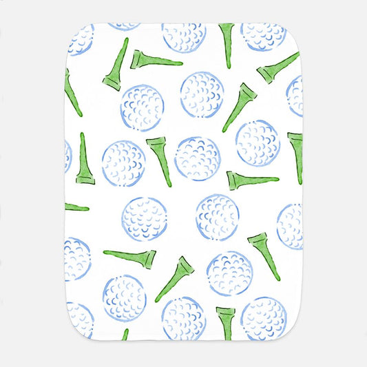 golf burp cloths