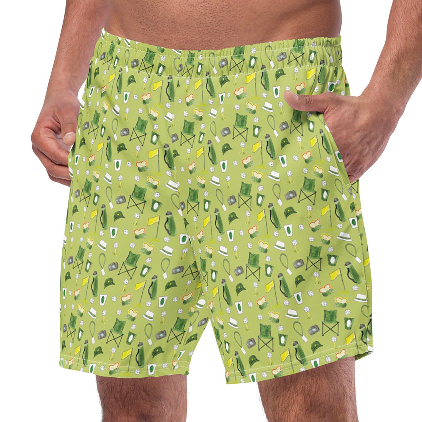 golf swim trucks for men on model
