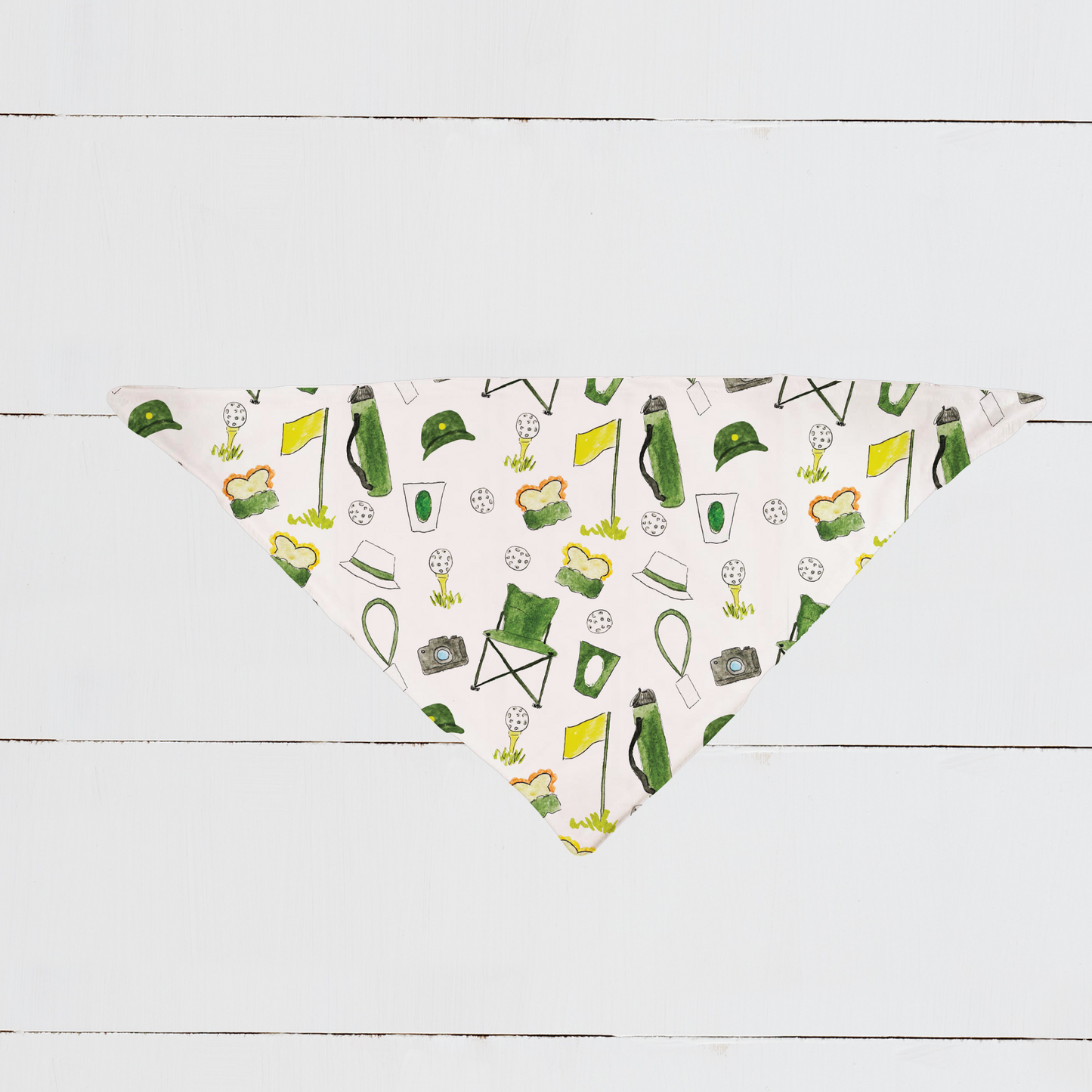 Golf Patron Pattern Dog Bandana