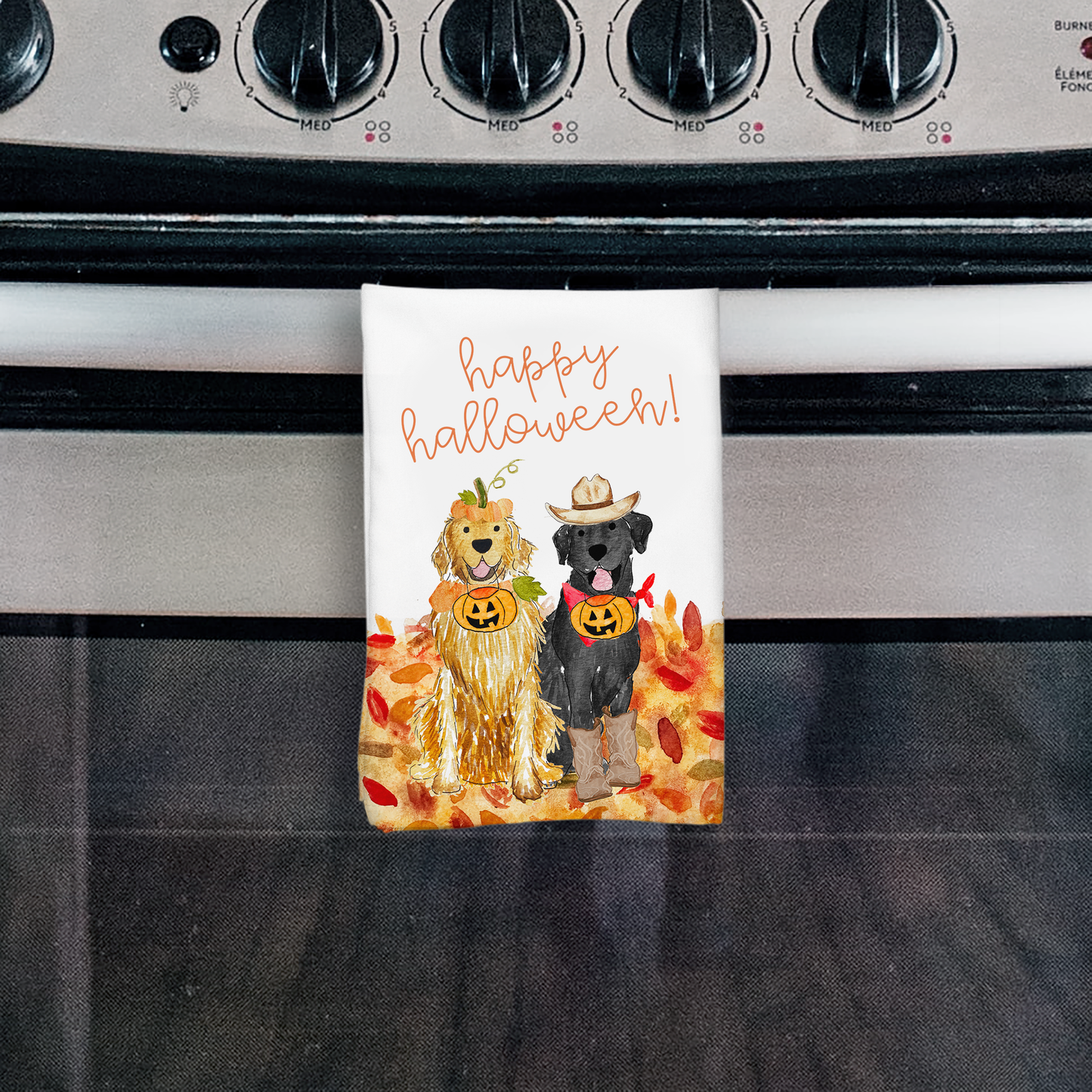 Spooky Halloween Mix and Match Pet Hostess Towel