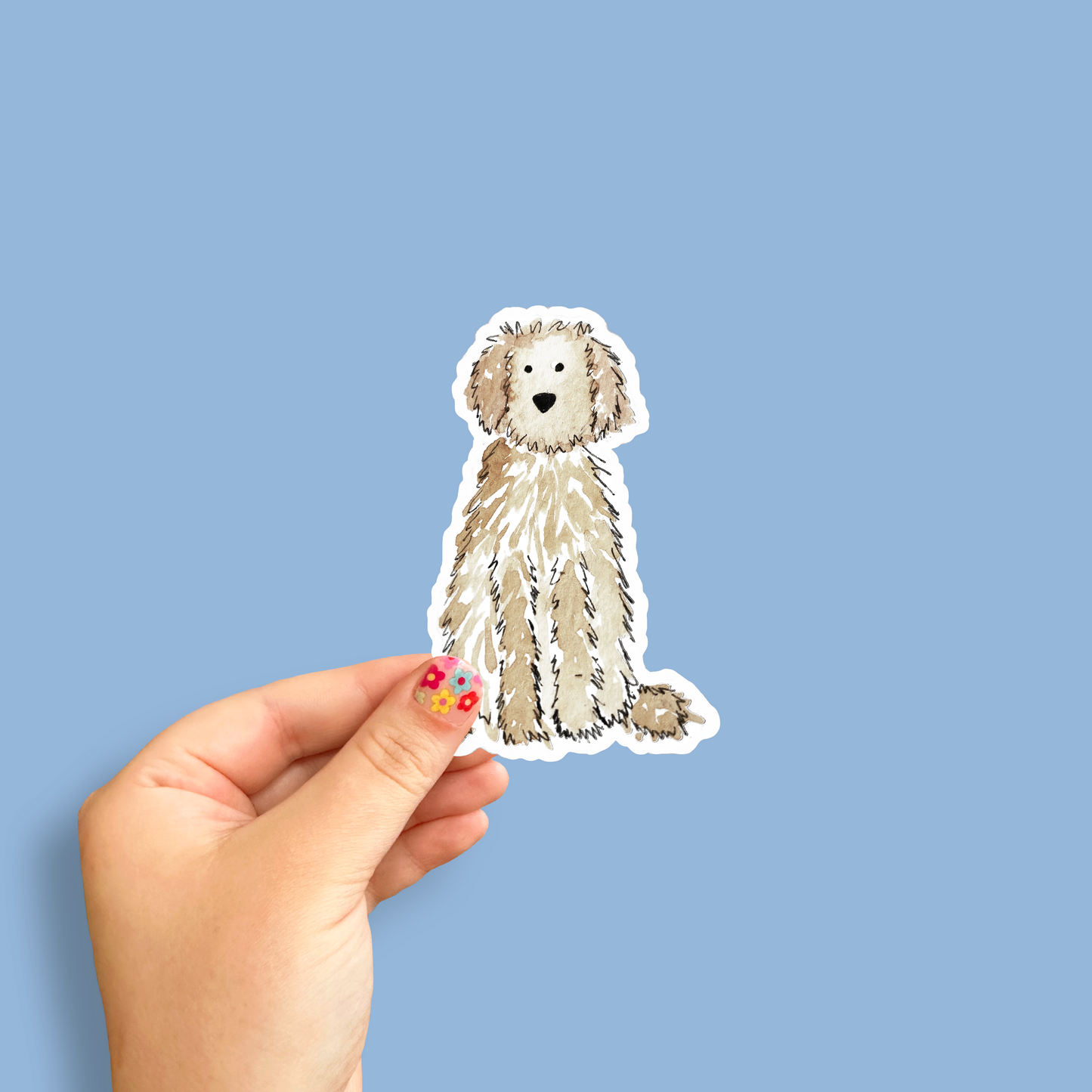Doodle Decal Sticker - 4 inch