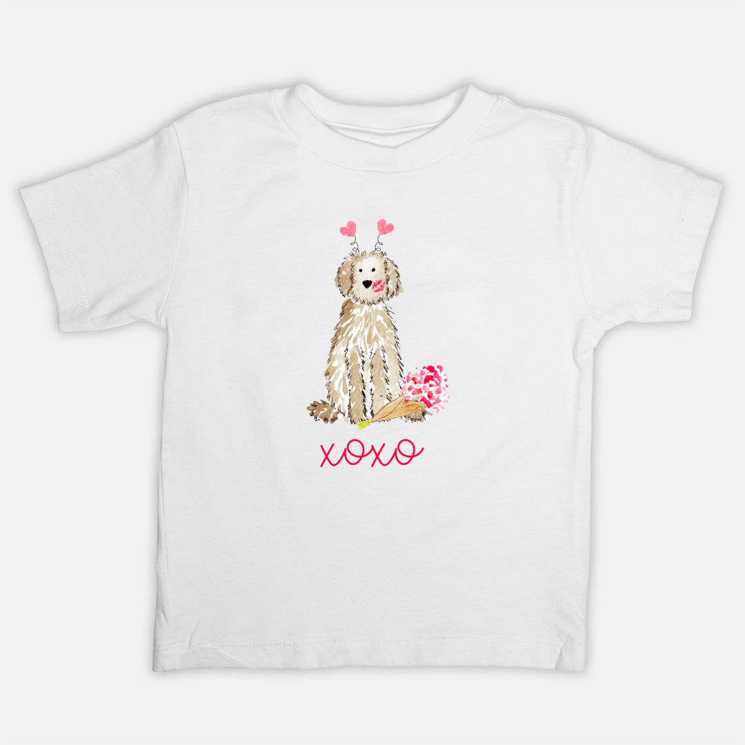 Lovey Dovey Doodle Toddler Tee