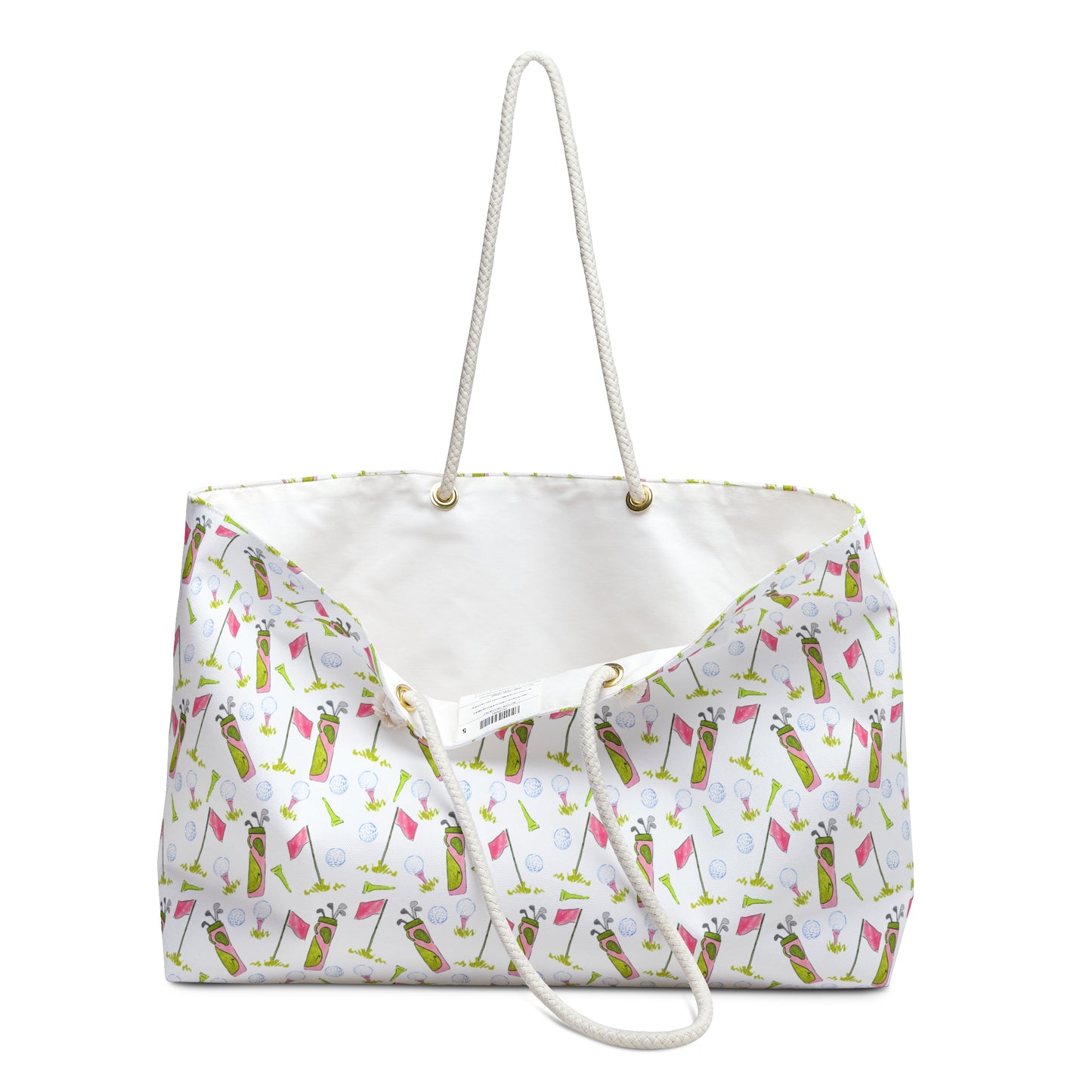 The Birdie Pattern Weekender Bag