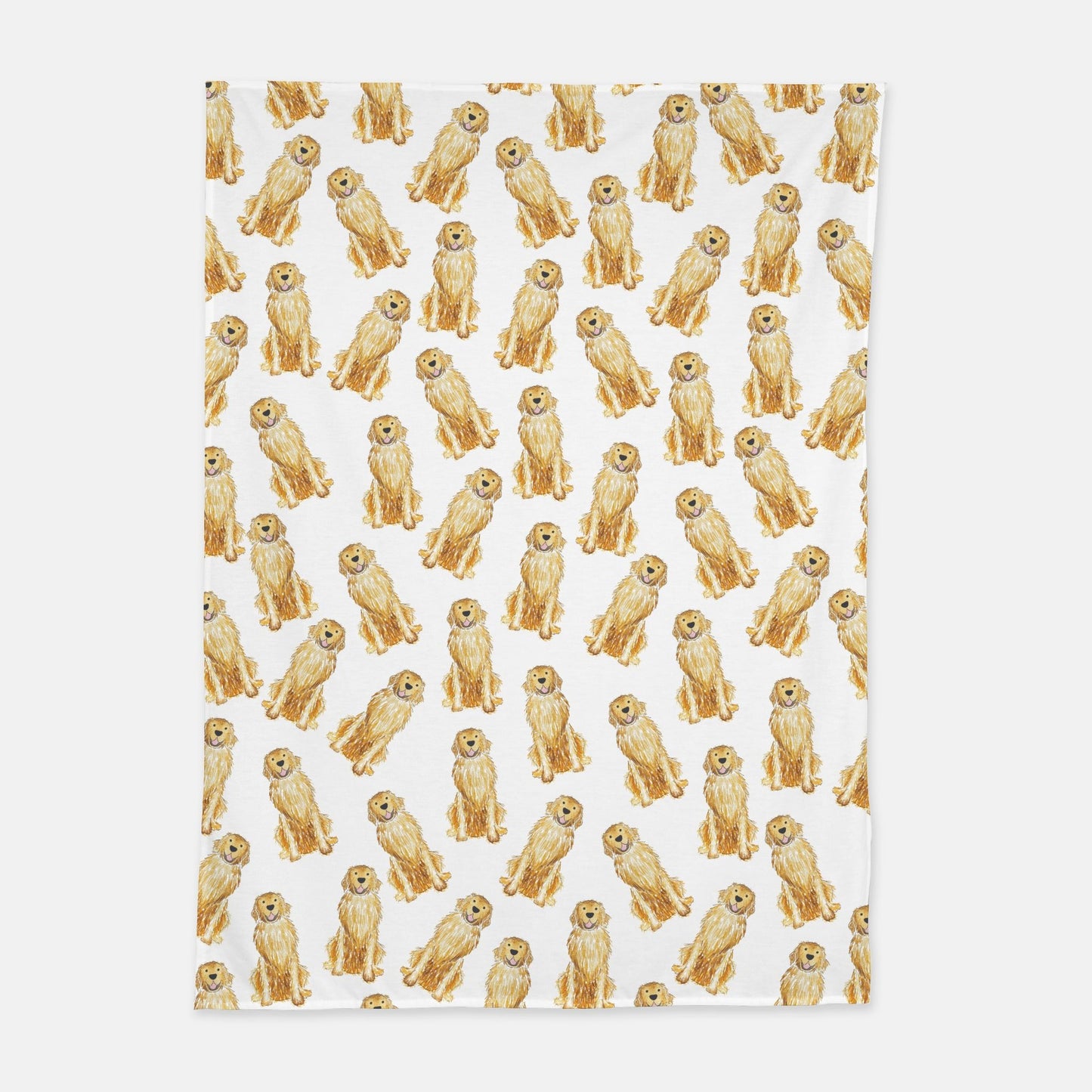 Golden Retriever Swaddle Blanket