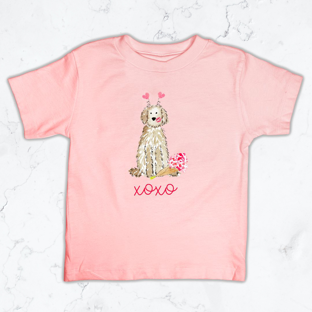 Lovey Dovey Doodle Toddler Tee