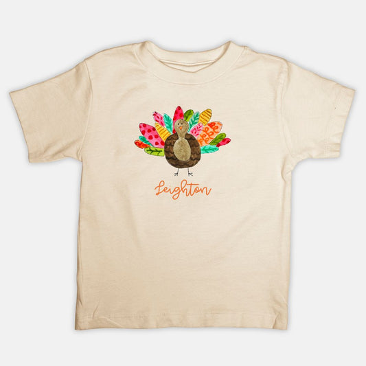 Fall Turkey Toddler Tee