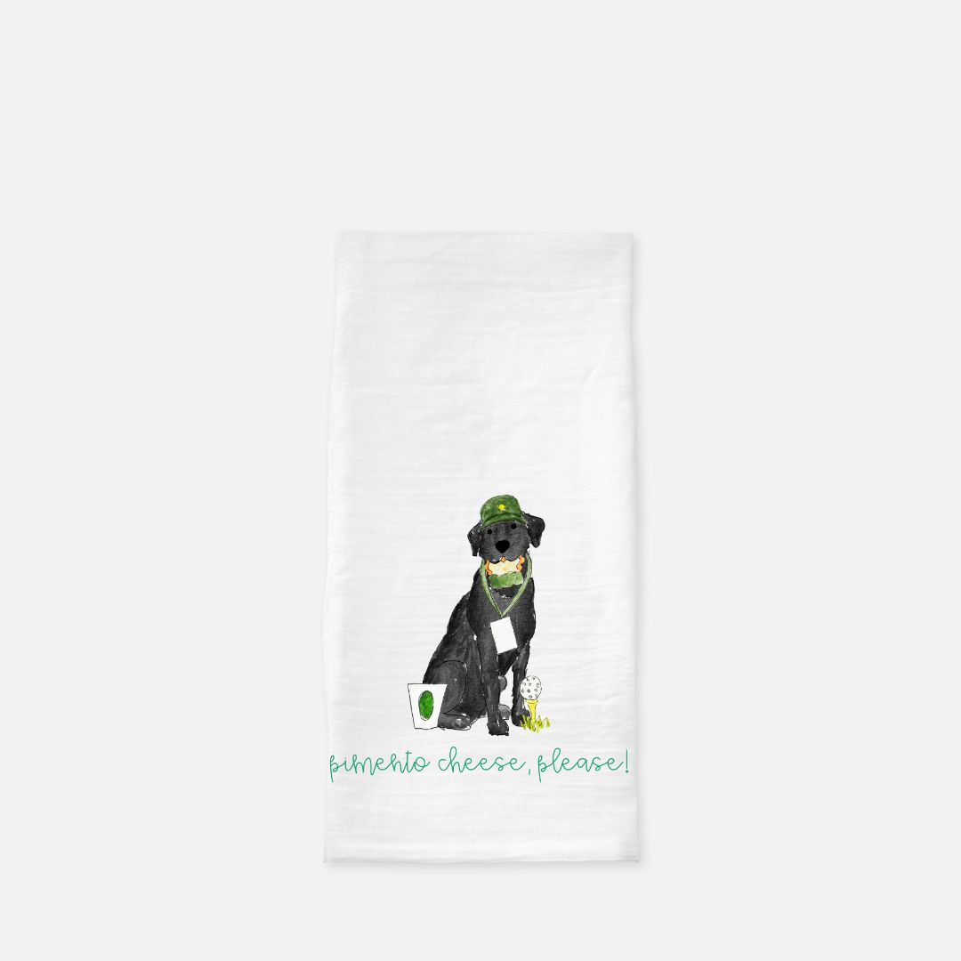 Golf Tournament Patron Lab Tea Towel