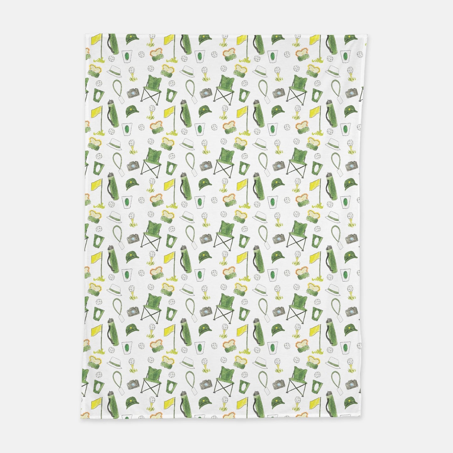 Golf Patron Pattern Baby Swaddle Blanket
