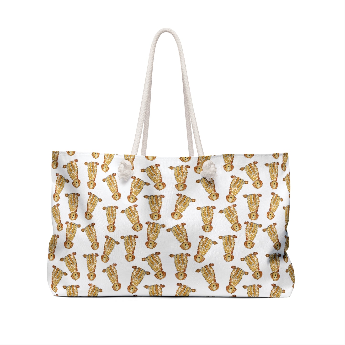 Apricot Doodle Weekender Bag