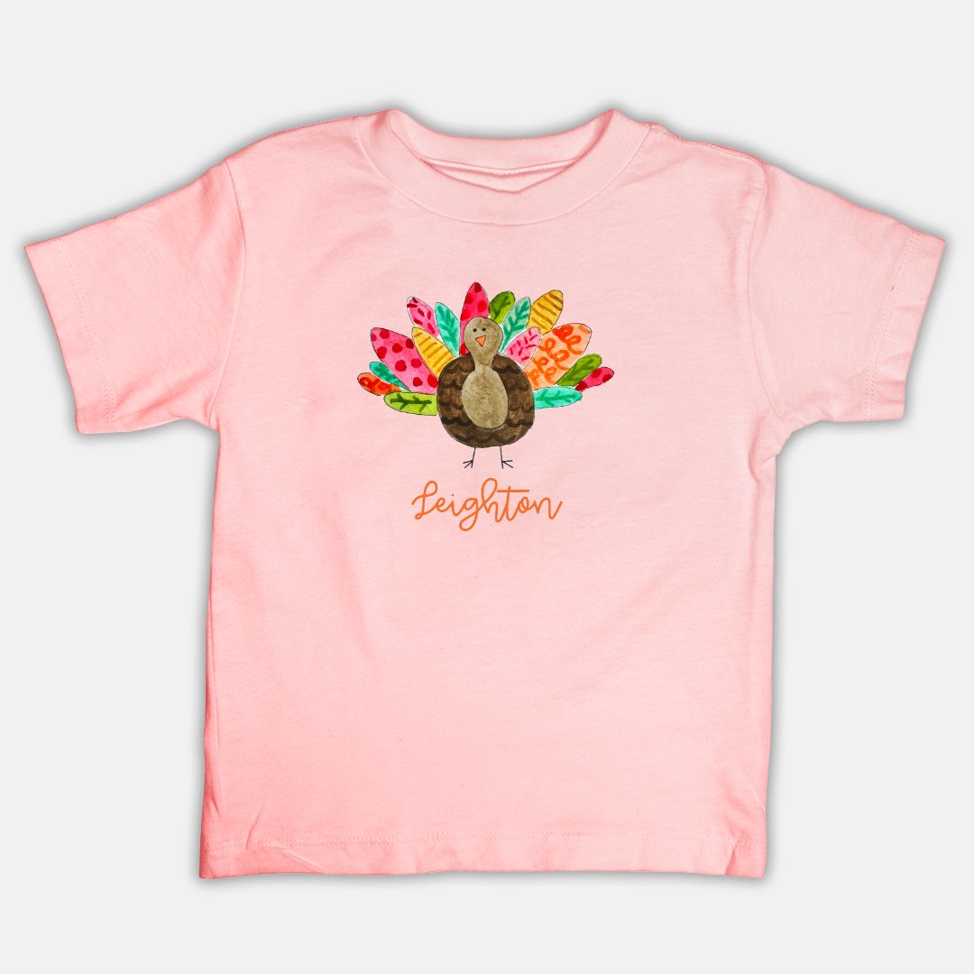 Fall Turkey Toddler Tee