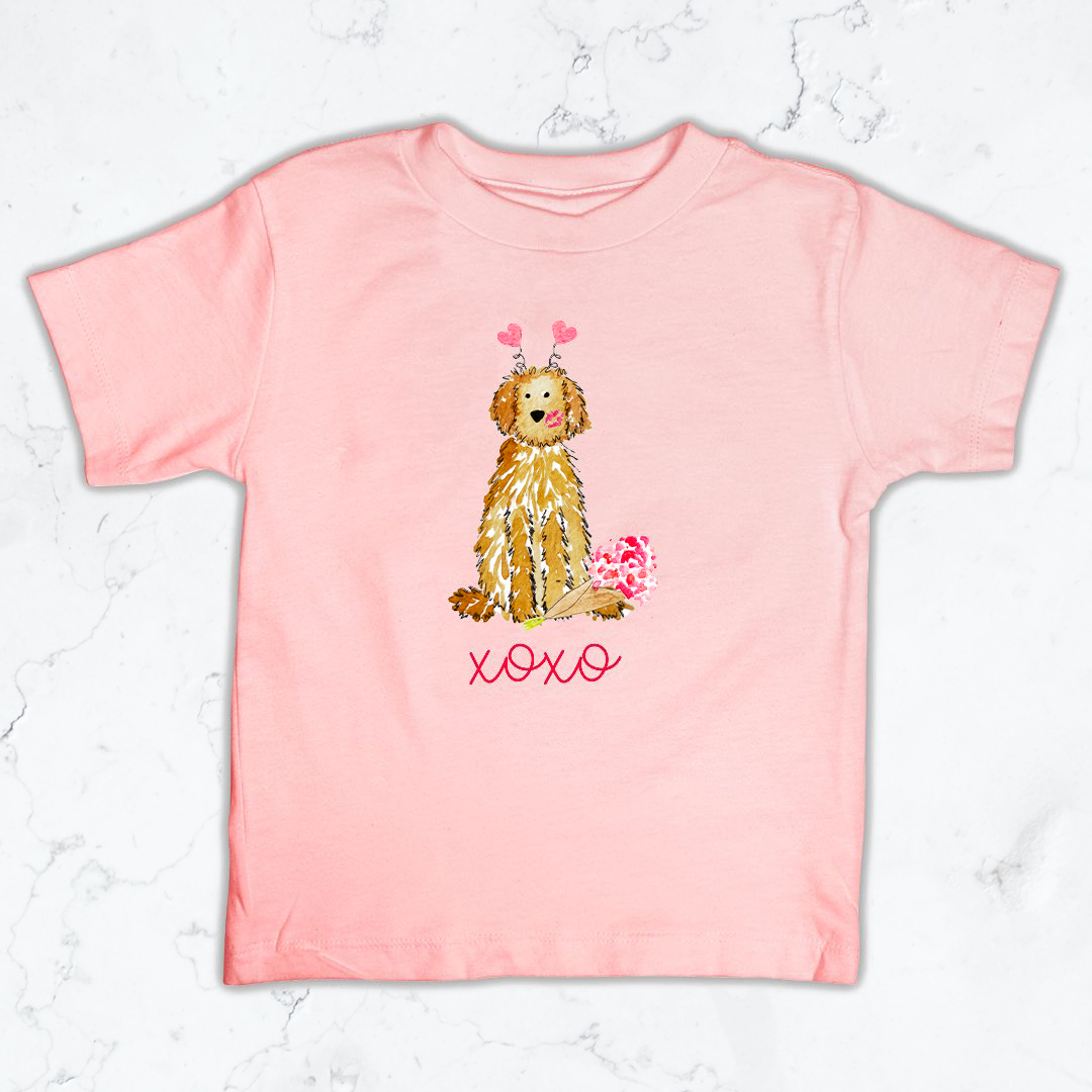 Lovey Dovey Doodle Toddler Tee