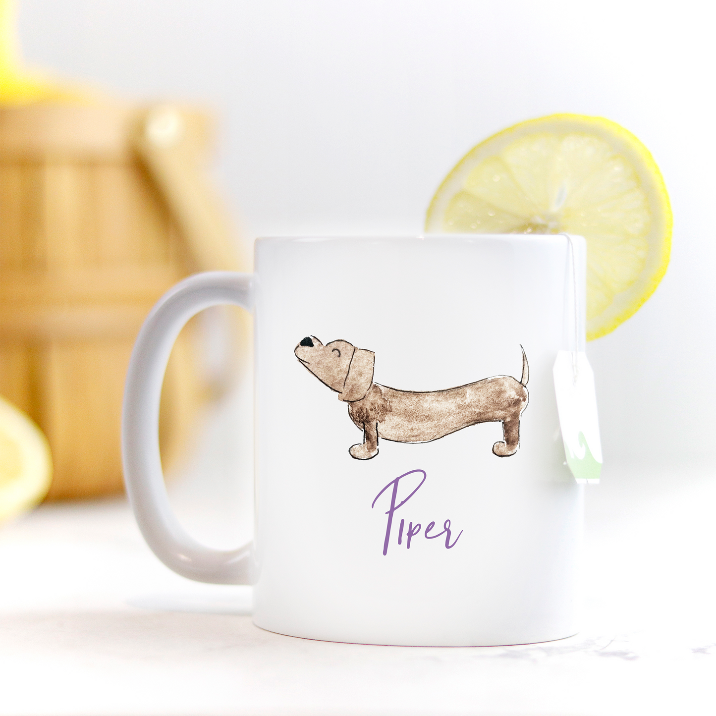 Personalized Dachshund Mug