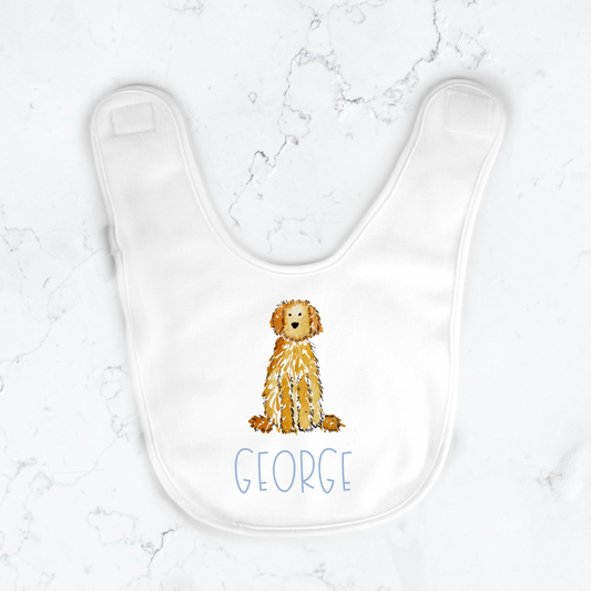 Personalized Doodle Baby Bib