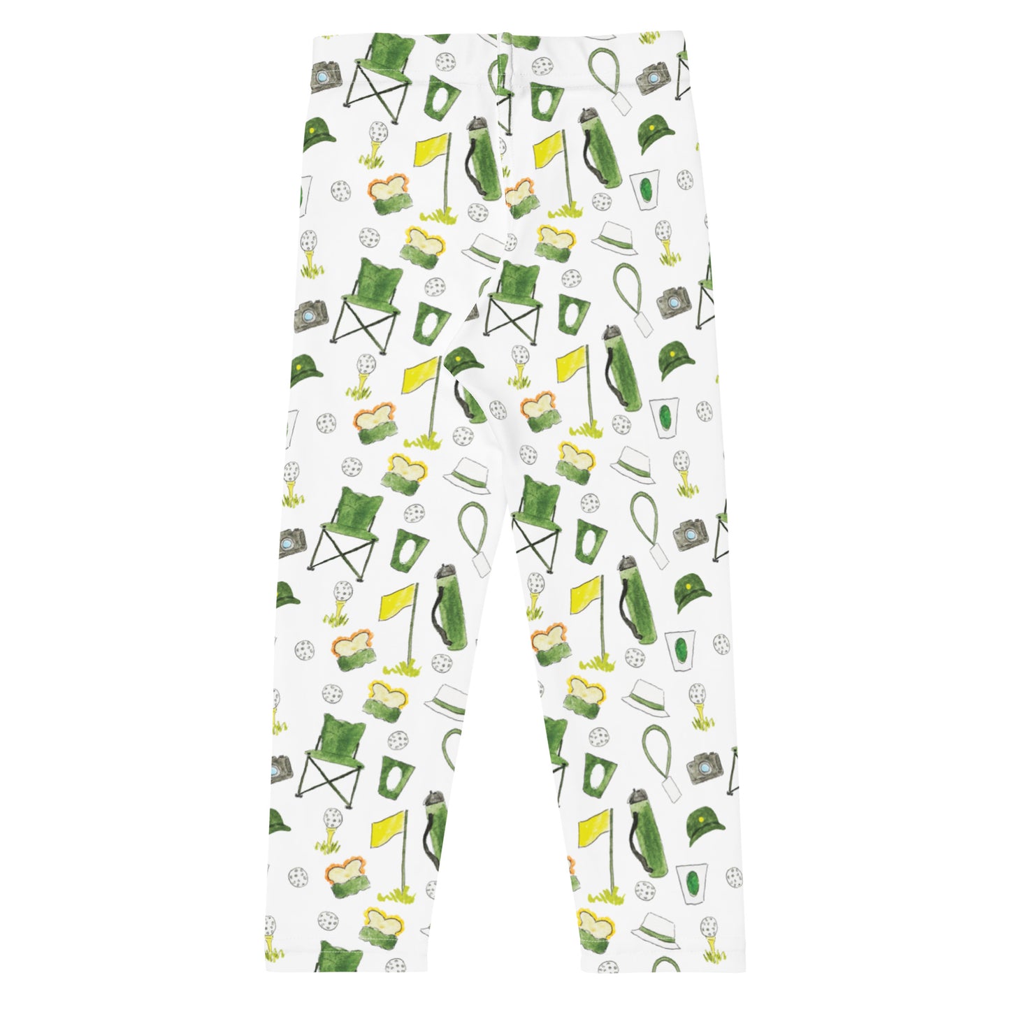 Golf Patron Pattern Kid's Leggings