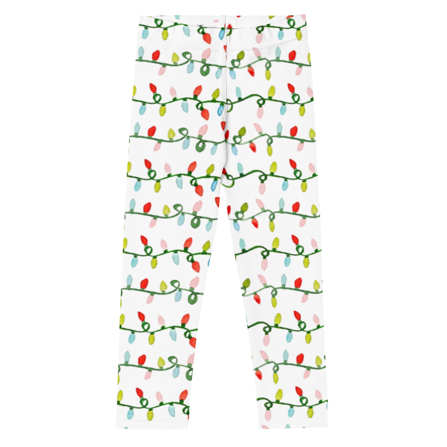 Watercolor Christmas Lights Toddler & Kid's Leggings