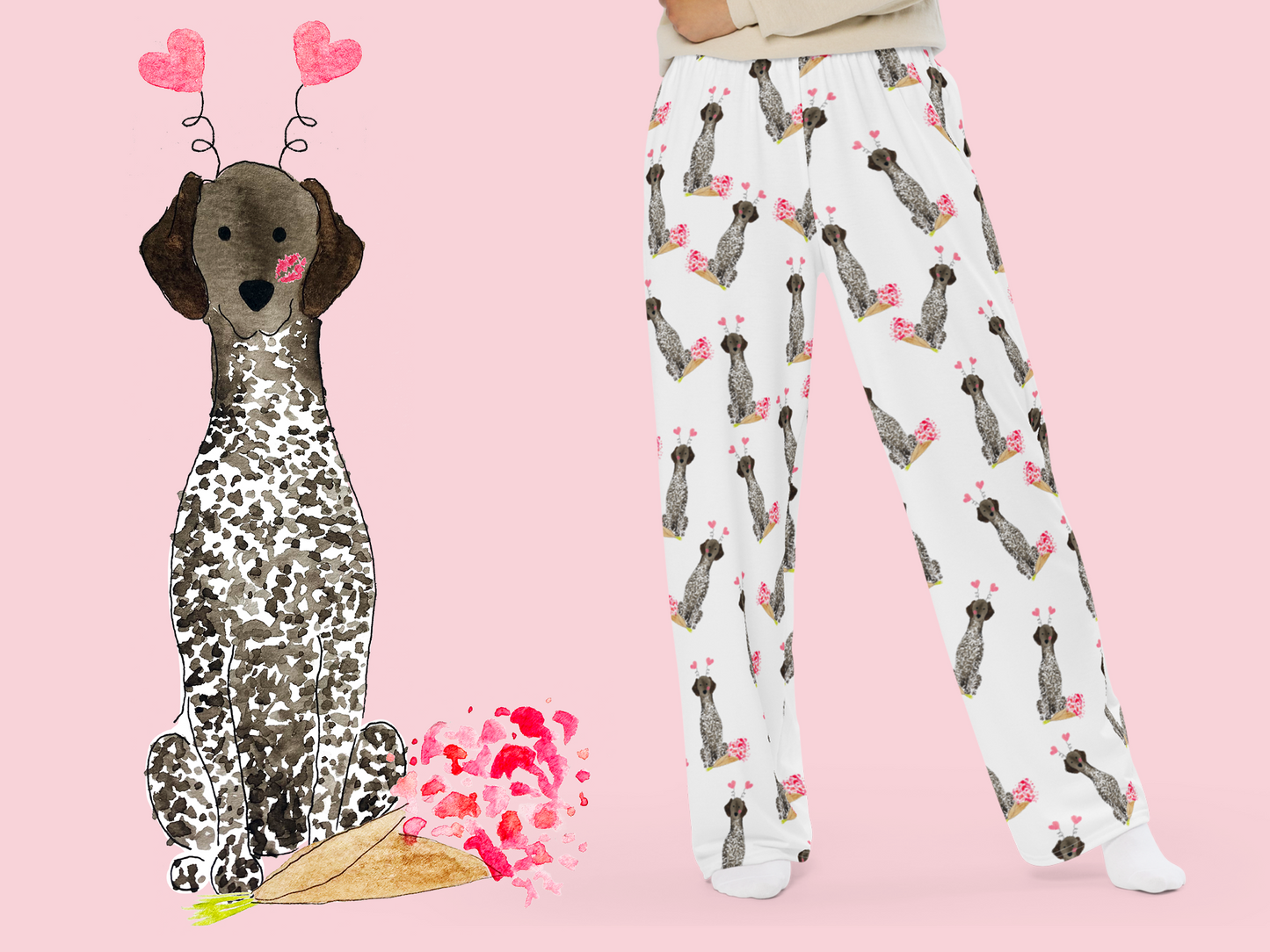 Lovey Dovey GSP Pajama Pants