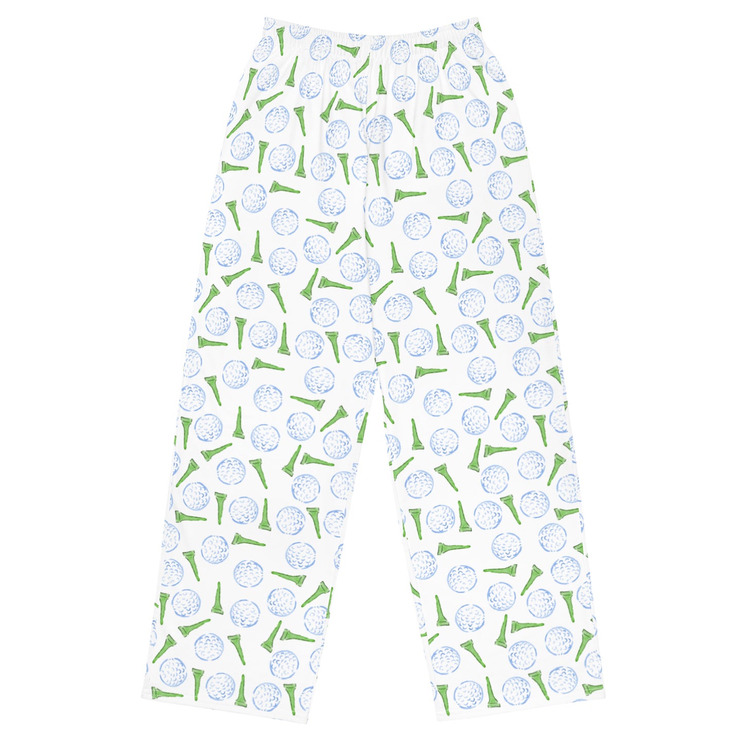 Golf Tee Pajama Pants in White | Golf Pajamas