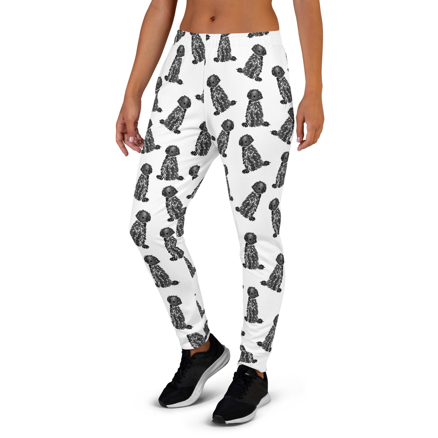 Black Doodle Women's Sweatpant Joggers