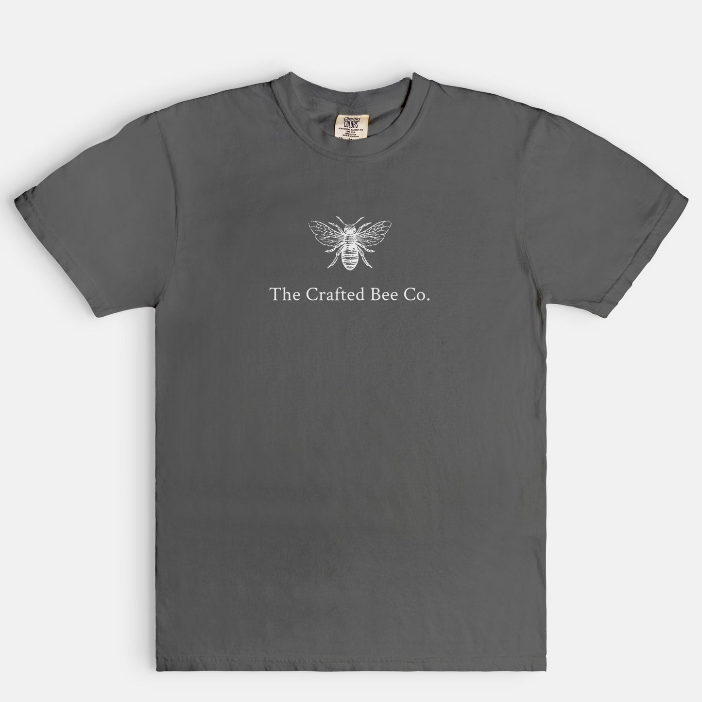 The Crafted Bee Co Logo Comfort Color Tee