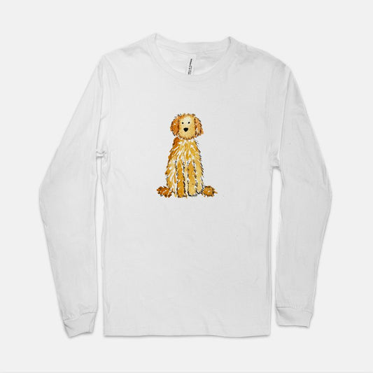 Apricot Doodle Unisex Long Sleeve Tee