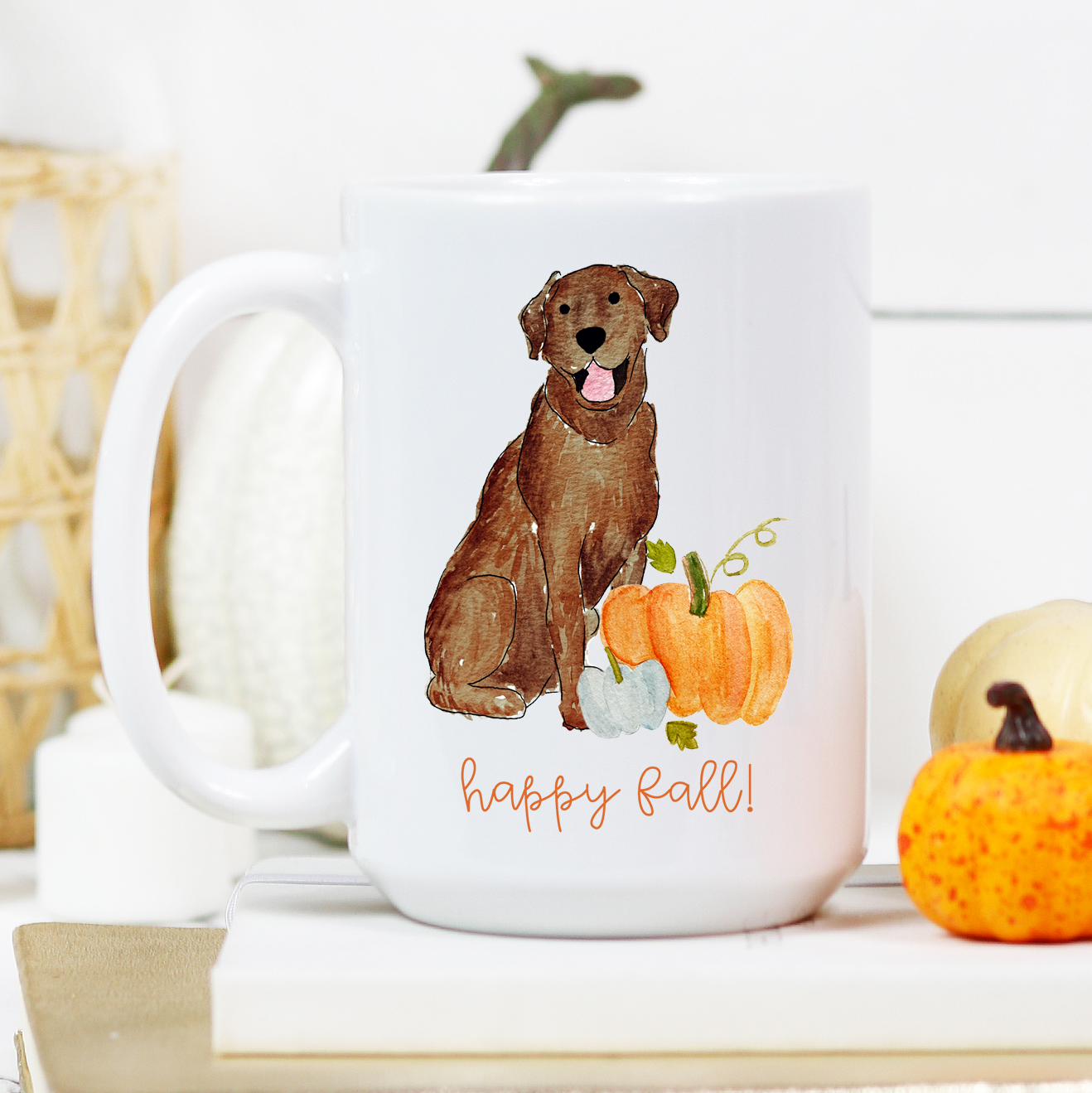 Fall Pumpkin Lab Mug