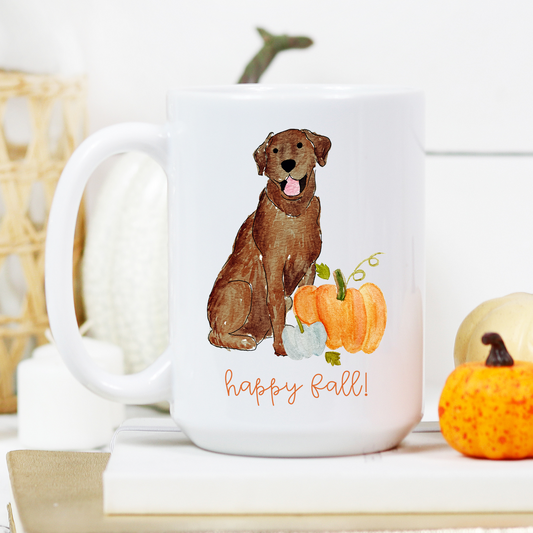 Fall Pumpkin Lab Mug