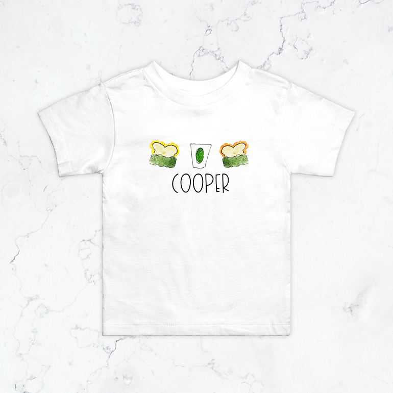 Personalized Golf Snacks Toddler Tee