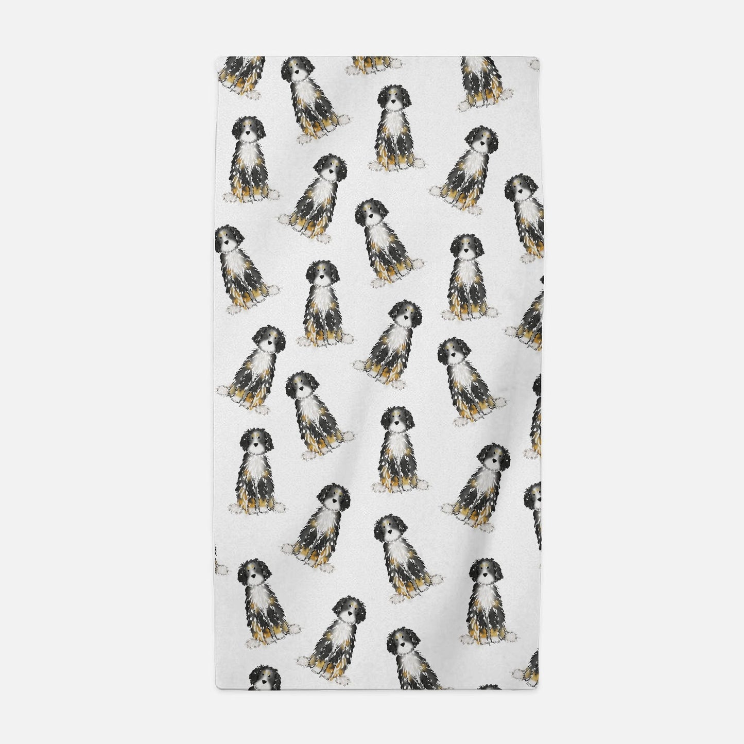 Bernadoodle Beach Towel