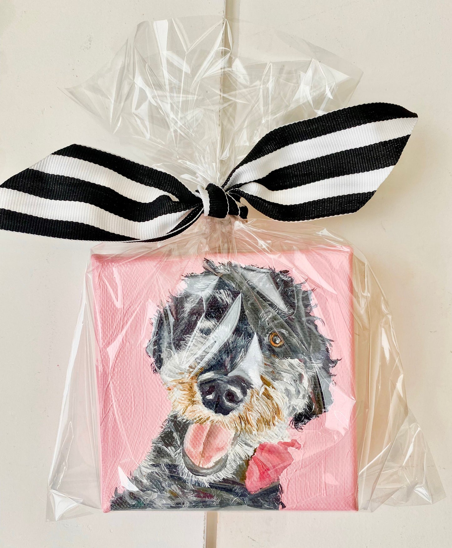 4 x 4 Custom Oil Painted Pet Portrait