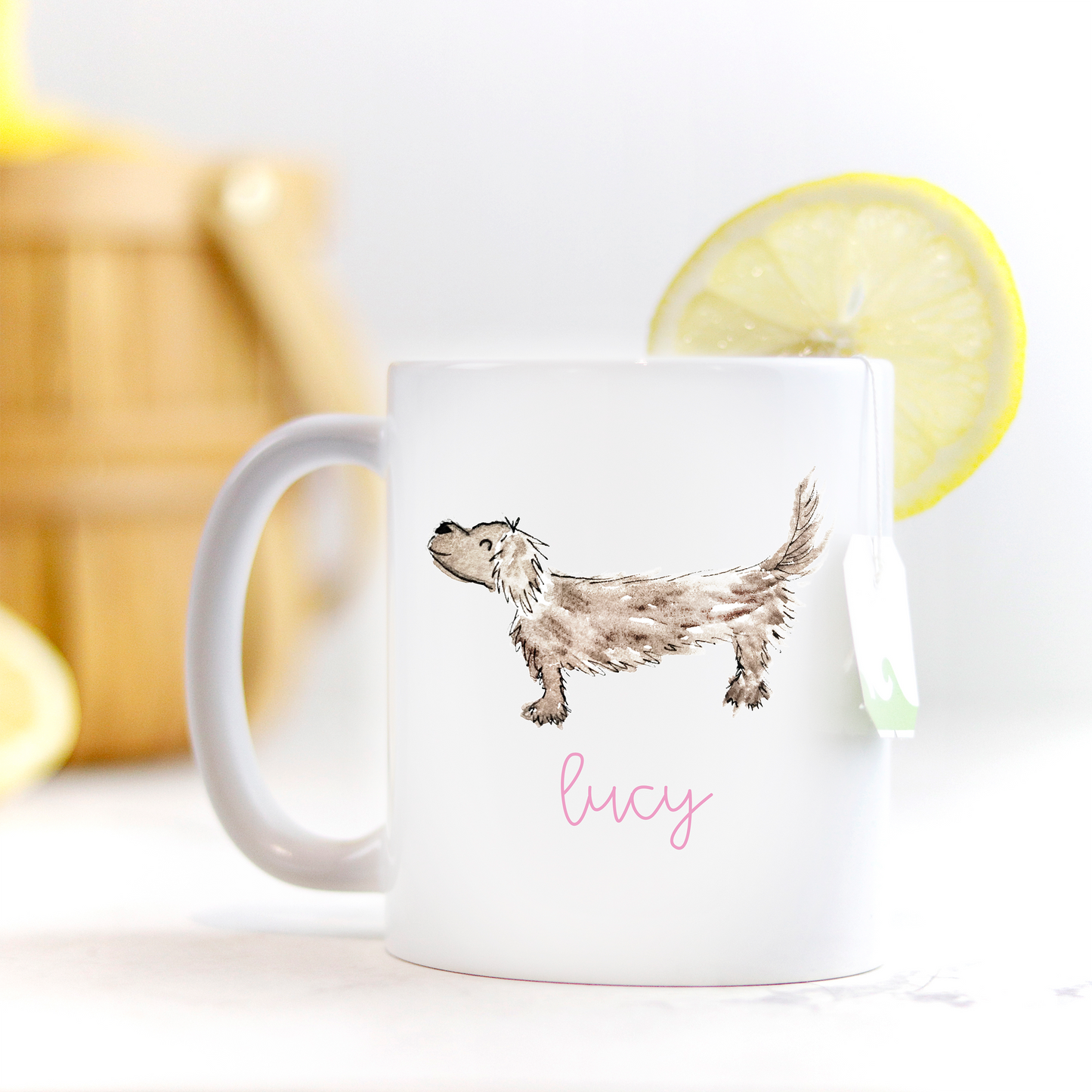 Personalized Dachshund Mug